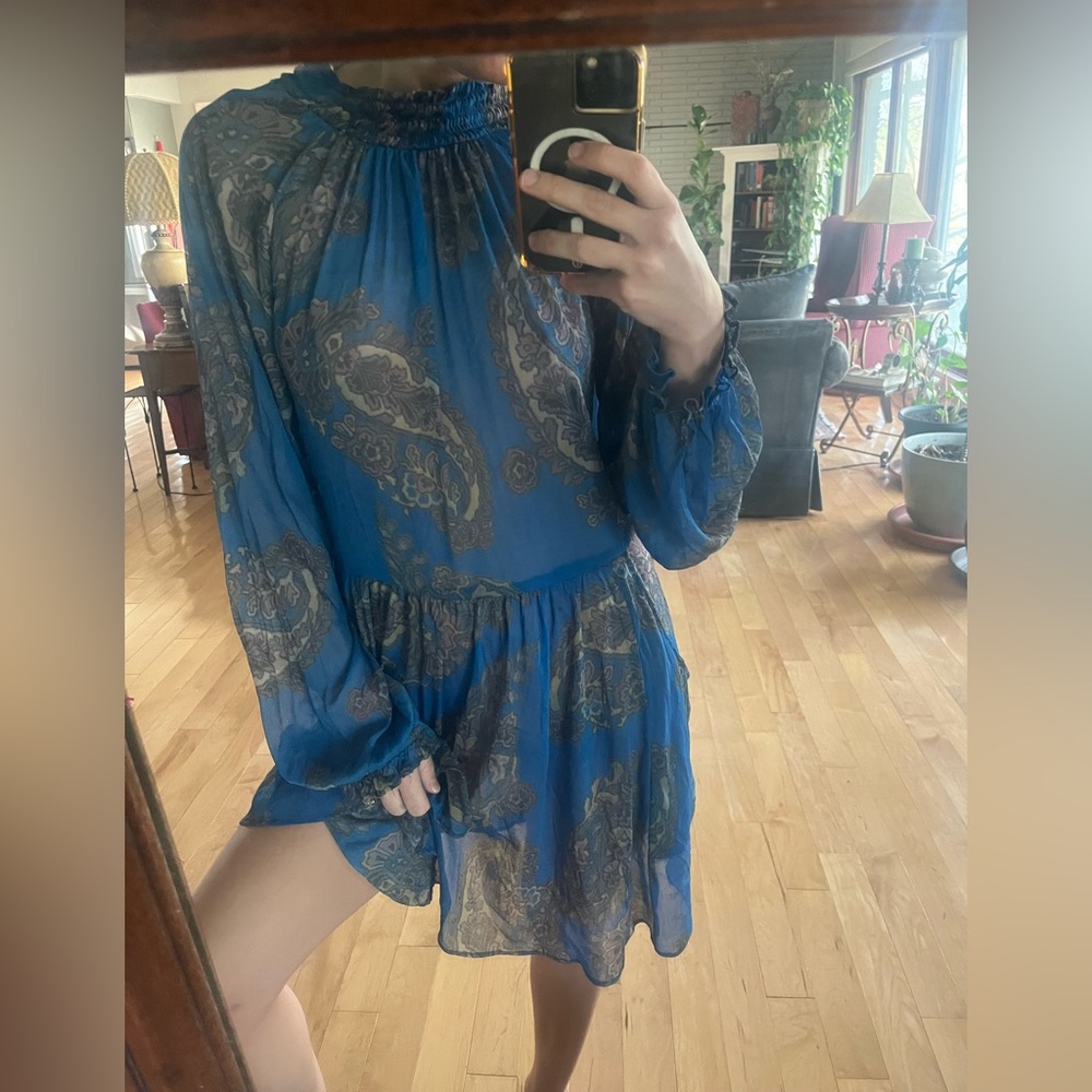 Free People Paisley Coverup